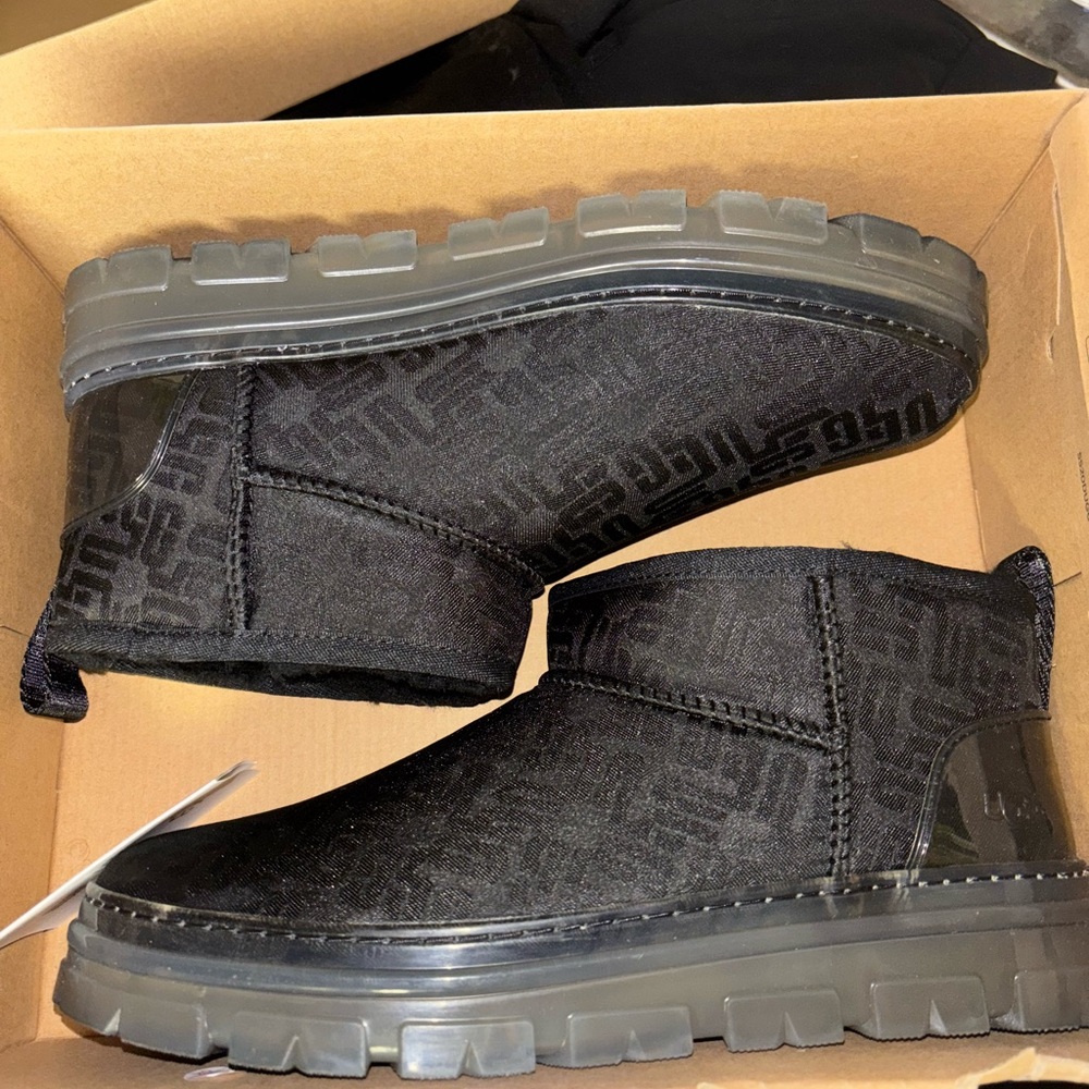 UGG Monogram Mini Boots